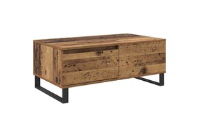 Salontafel met Lade - Oud Hout (34% Korting)