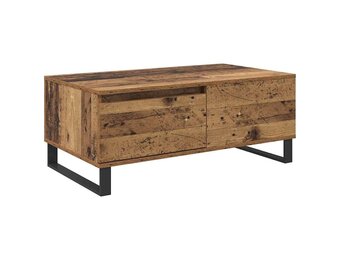 Salontafel met Lade - Oud Hout (34% Korting)