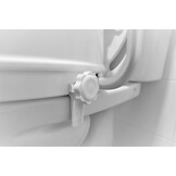 Toiletverhoger 10 cm met Armleuningen & Deksel - Wit (34% Korting!)