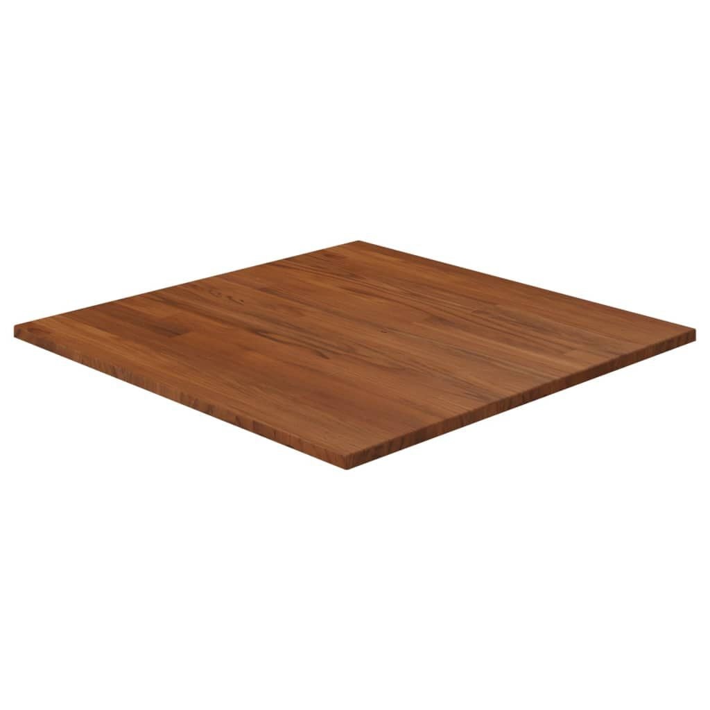 vidaXL Tafelblad Eiken 60x60cm Donkerbruin - 53% Korting