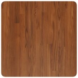 vidaXL Tafelblad Eiken 60x60cm Donkerbruin - 53% Korting