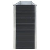 Verhoogd Plantenbed Staal Antraciet - 320x40x77cm (34% Korting)