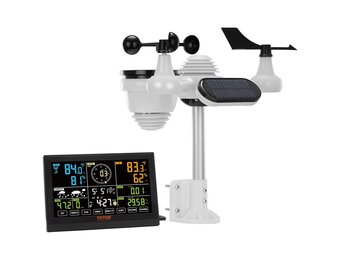 Weerstation Draadloos 7-in-1 met Kleurendisplay - 34% Korting