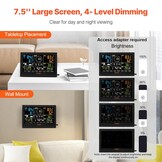 Weerstation Draadloos 7-in-1 met Kleurendisplay - 34% Korting