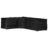 vidaXL L-vormige tuinmeubelhoes 220x285x80cm - 33% Korting