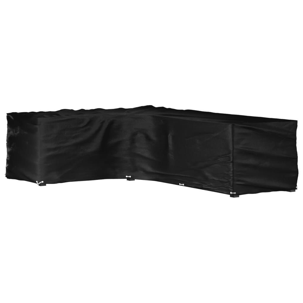 vidaXL L-vormige tuinmeubelhoes 220x285x80cm - 33% Korting