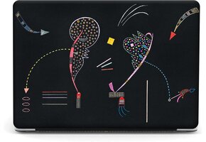 Hardcase MacBook Air 13" A1932 met Kandinsky Kunstprint & Beschermers (62% Korting)