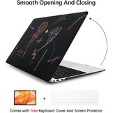 MacBook Air 13" Hardcase met Kandinsky Kunstprint & Protectors (72% Korting)