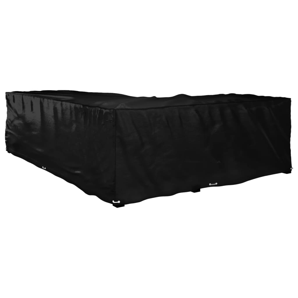 vidaXL L-vormige tuinmeubelhoes 220x285x80cm - 33% Korting