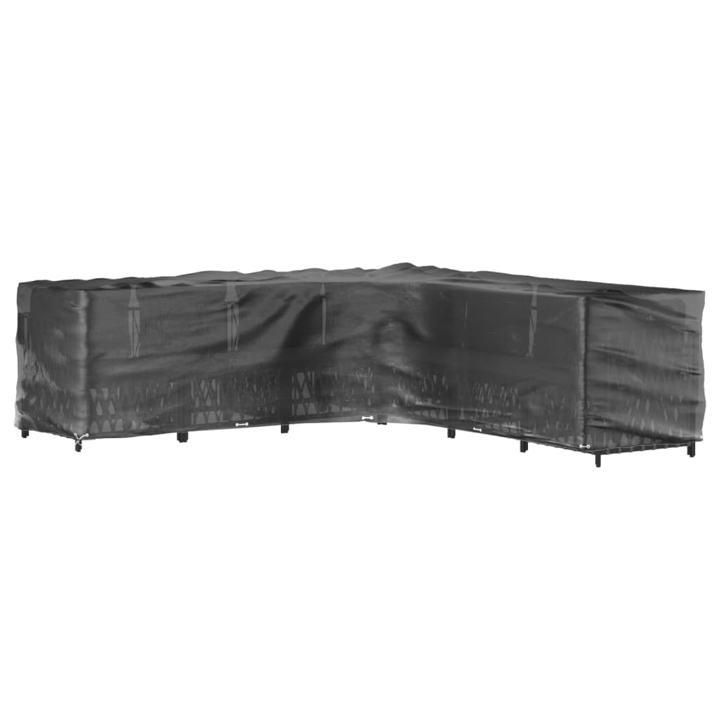 vidaXL L-vormige tuinmeubelhoes 220x285x80cm - 33% Korting
