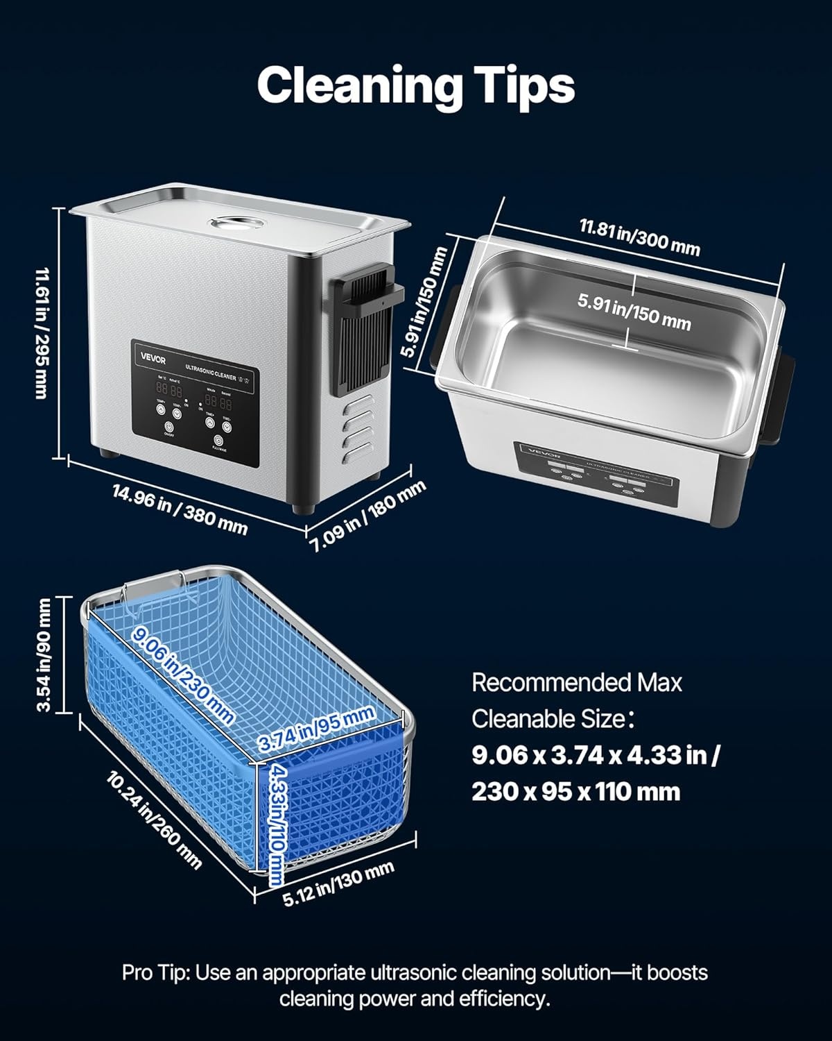 Ultrasoonreiniger 6L Professioneel 120W - 29% Korting!