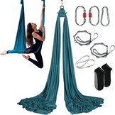 Yoga Hangmat Groen 5x2.8m Nylon - 57% Korting
