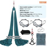 Yoga Hangmat Groen 5x2.8m Nylon - 57% Korting