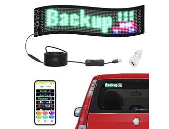 Programmeerbaar LED Paneel RGB 38x10cm | Bluetooth App | 52% Korting