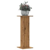 Plantenstandaards Hout 2 stuks 80cm Artisanaal Eiken 29% Korting