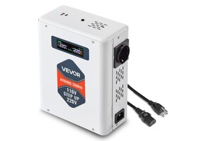 Krachtige 2000 VA Spanningsomvormer 110V naar 220V met USB/Type-C & LCD