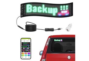 Programmeerbaar LED Paneel RGB 38x10cm - 28% Korting!