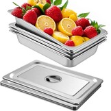 4 Gastronorm Bakken RVS 53,5x33x9,5 cm | 53% Korting