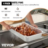 4 Gastronorm Bakken RVS 53,5x33x9,5 cm | 53% Korting