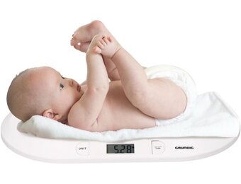 Digitale Babyweegschaal Wit - 20 kg Max - 10g Nauwkeurig - 29% Korting!