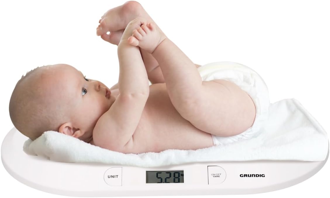 Digitale Babyweegschaal Wit - 20 kg Max - 10g Nauwkeurig - 29% Korting!