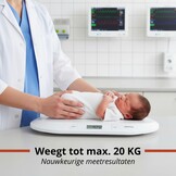 Digitale Babyweegschaal Wit - 20 kg Max - 10g Nauwkeurig - 29% Korting!