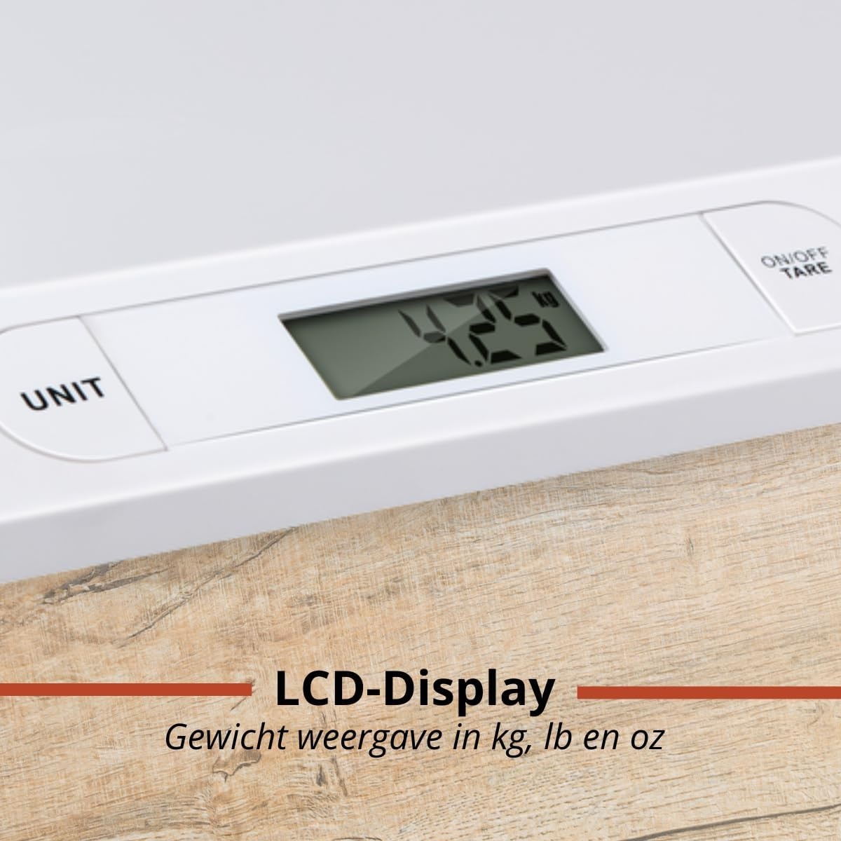 Digitale Babyweegschaal Wit - 20 kg Max - 10g Nauwkeurig - 29% Korting!