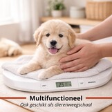 Digitale Babyweegschaal Wit - 20 kg Max - 10g Nauwkeurig - 29% Korting!