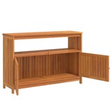Acaciahout Tuinwandtafel 110x35x75 cm - 35% Korting!