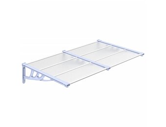 Deurluifel Polycarbonaat 152,5x90 cm - Weerbestendige Bescherming (34% Korting)