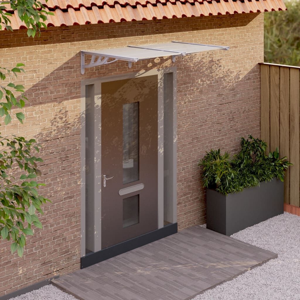Deurluifel Polycarbonaat 152,5x90 cm - Weerbestendige Bescherming (34% Korting)
