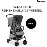 Lichtgewicht Kinderbuggy Grijs | 5,9kg, Compact & Zwenkwielen | 34% Korting