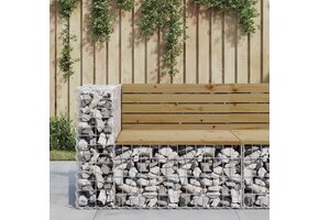 Tuinbank Schanskorfontwerp 92cm | Geïmpregneerd Hout | -35%