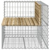Tuinbank Schanskorfontwerp 92cm | Geïmpregneerd Hout | -35%