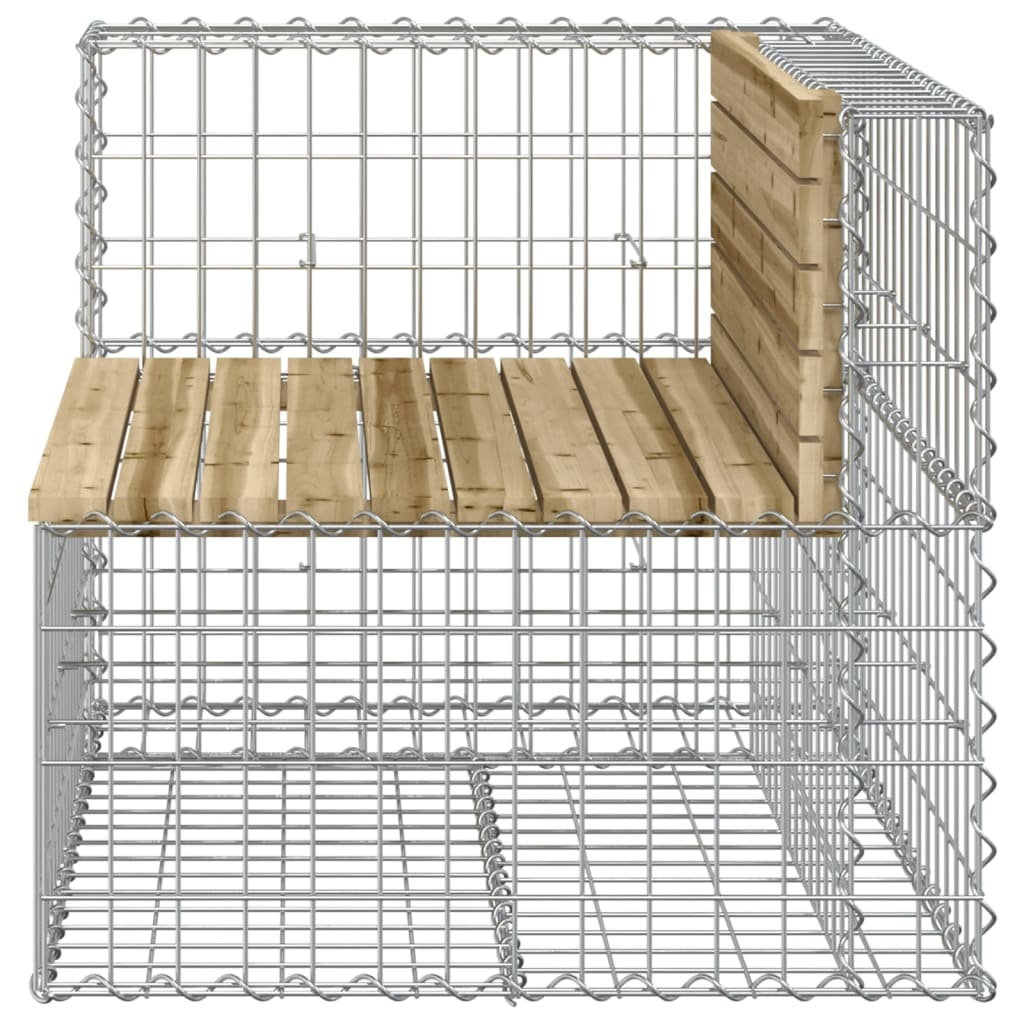Tuinbank Schanskorfontwerp 92cm | Geïmpregneerd Hout | -35%