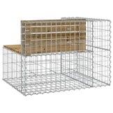 Tuinbank Schanskorfontwerp 92cm | Geïmpregneerd Hout | -35%