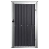 VidaXL Tuinschuur Staal Antraciet (88x89x161 cm) - 34% Korting!