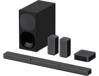 5.1 Surround Soundsysteem 600W Zwart met Soundbar & Subwoofer | 60% Korting