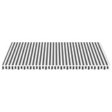 Vervangingsdoek Luifel Antraciet/Wit 5x3m - 34% Korting