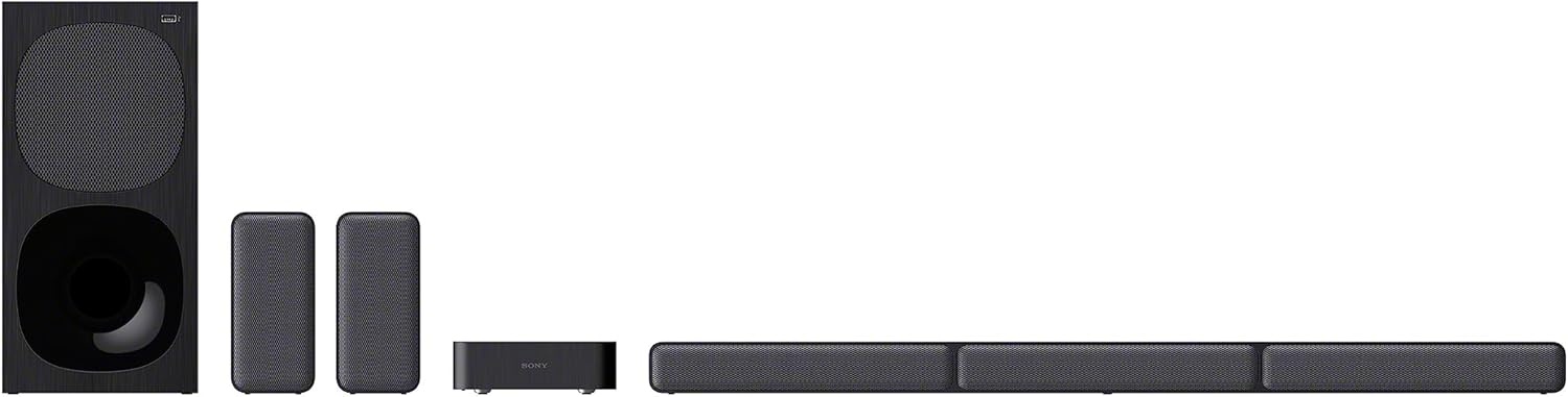 5.1 Surround Soundsysteem 600W Zwart met Soundbar & Subwoofer | 60% Korting