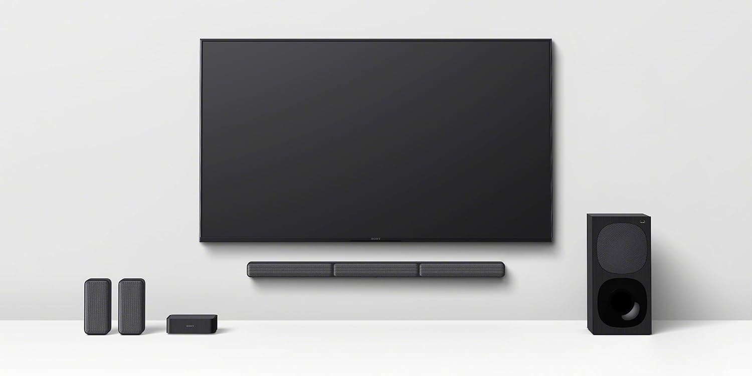 5.1 Surround Soundsysteem 600W Zwart met Soundbar & Subwoofer | 60% Korting