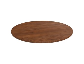 VidaXL Rond Tafelblad Massief Eikenhout - 60 cm - 53% Korting!