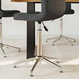 VidaXL Gasveer Kantoorstoel Chroom 21.5 cm IJzer - 72% Korting