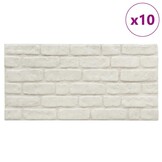 10x 3D Wandpanelen Witte Baksteen EPS - 35% Korting