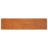 Verhoogde Cortenstaal Plantenbak 320x40x77cm - 34% Korting