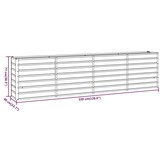 Verhoogde Cortenstaal Plantenbak 320x40x77cm - 34% Korting