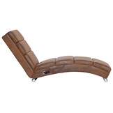 Bruine Massage Fauteuil Kunstsuède - 35% Korting