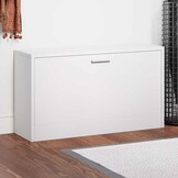 Stijlvolle Schoenenkast Wit 80x24x45 cm met 53% Korting