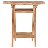 vidaXL Inklapbare Tuintafel - 45 cm Massief Teakhout - 58% Korting