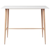VidaXL Bartafel 120x60x105 cm Wit - 35% Korting